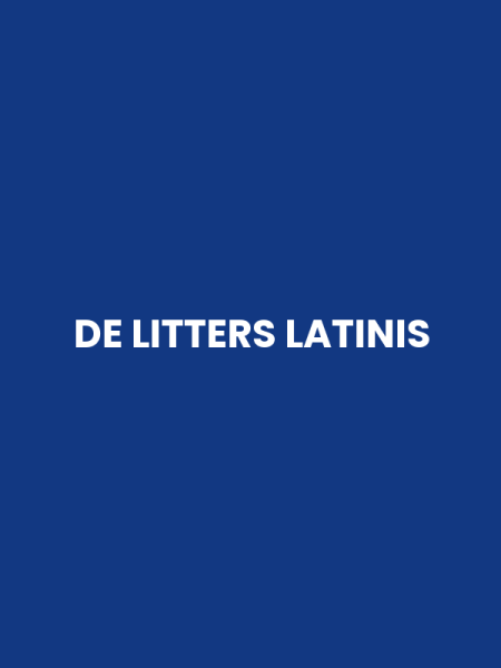 DE LITTERS LATINIS