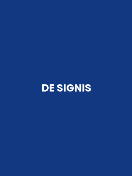 DE SIGNIS