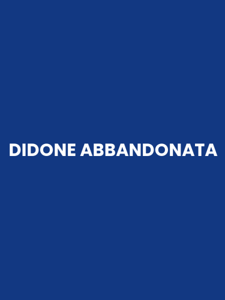 DIDONE ABBANDONATA
