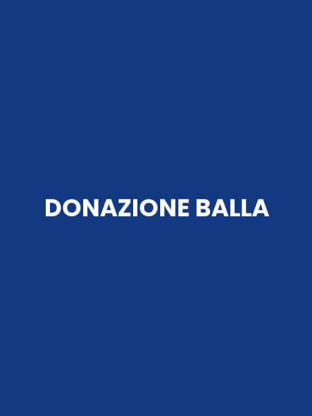 DONAZIONE BALLA