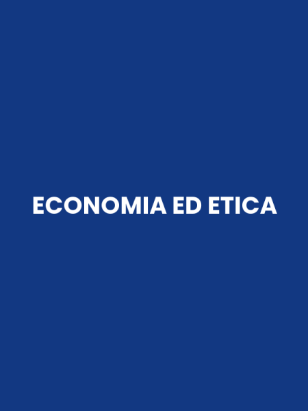 ECONOMIA ED ETICA