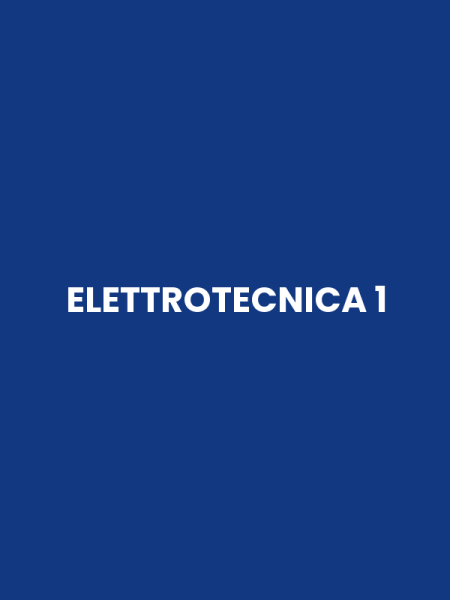 ELETTROTECNICA 1