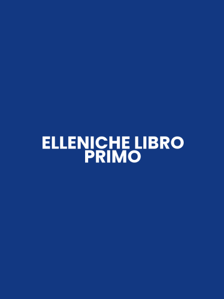 ELLENICHE LIBRO PRIMO