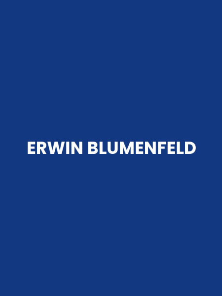 ERWIN BLUMENFELD
