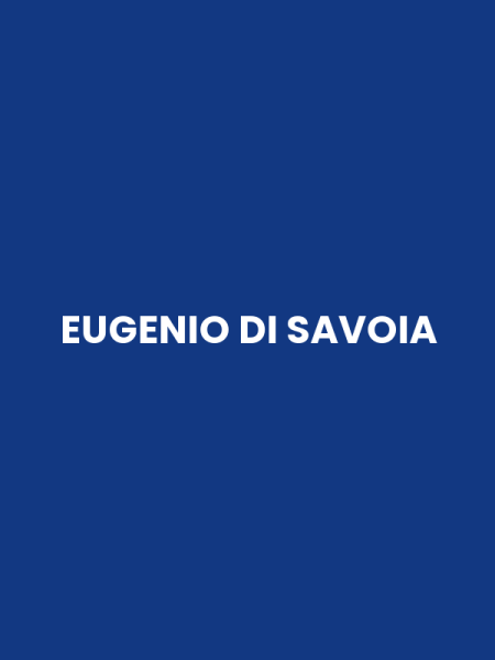 EUGENIO DI SAVOIA