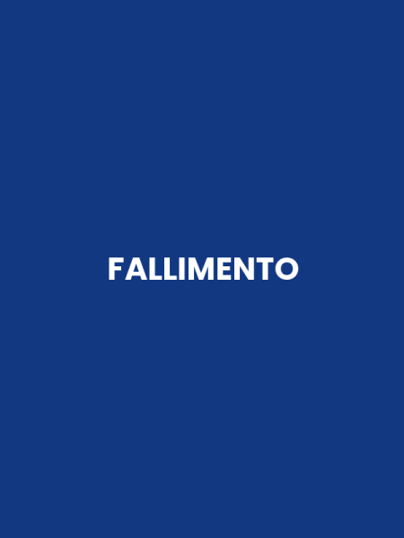 FALLIMENTO