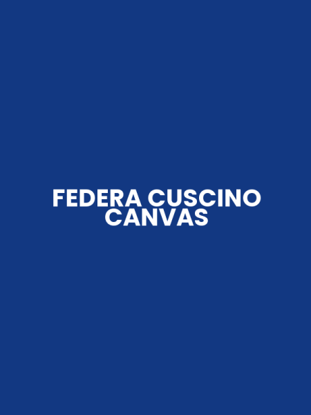 FEDERA CUSCINO CANVAS