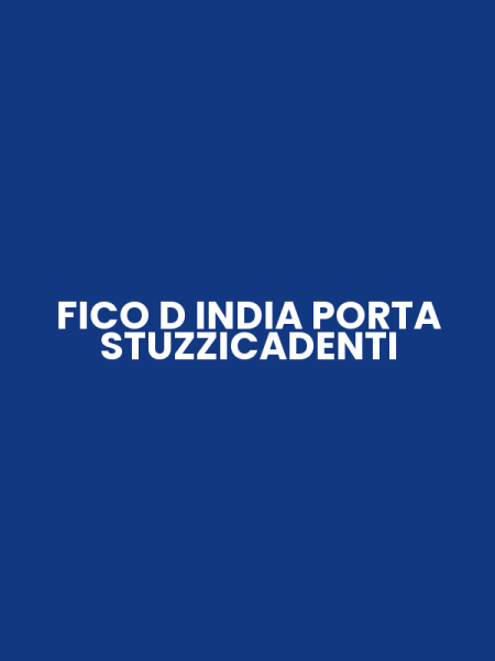 FICO D INDIA PORTA STUZZICADENTI
