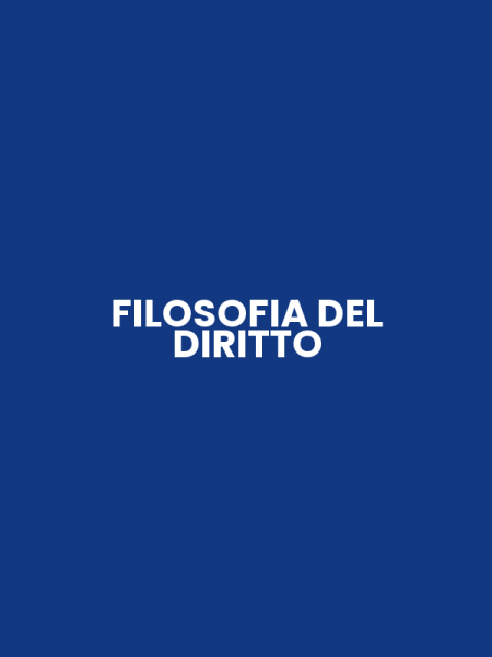 FILOSOFIA DEL DIRITTO