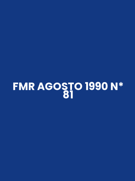 FMR AGOSTO 1990 N* 81