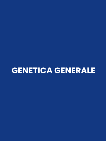 GENETICA GENERALE