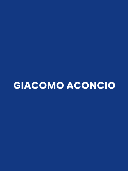 GIACOMO ACONCIO