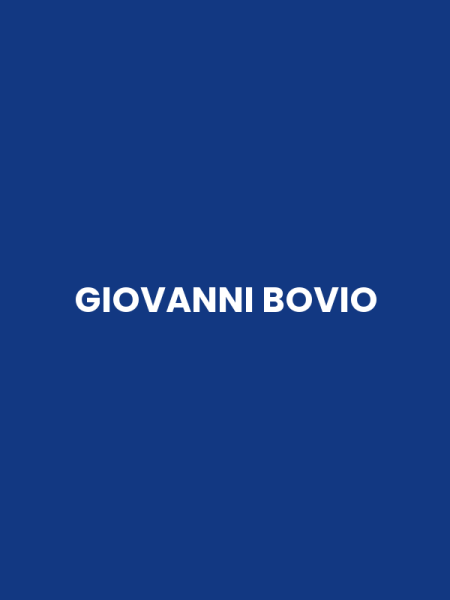 GIOVANNI BOVIO