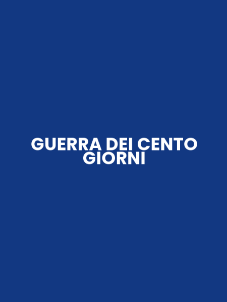 GUERRA DEI CENTO GIORNI