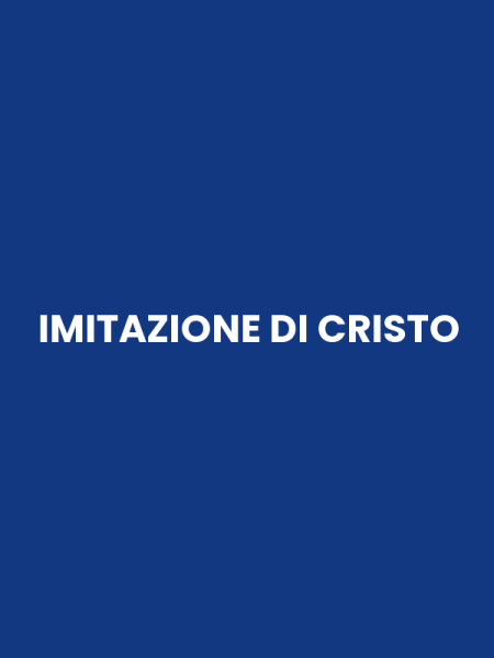 IMITAZIONE DI CRISTO