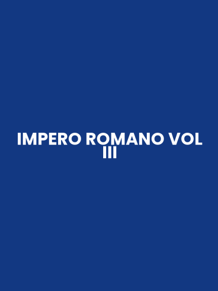IMPERO ROMANO VOL III