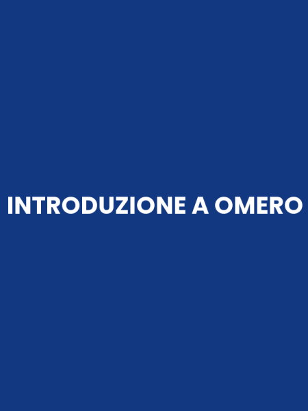 INTRODUZIONE A OMERO