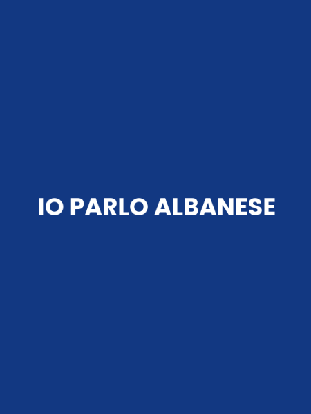 IO PARLO ALBANESE