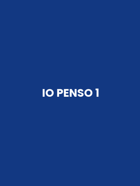 IO PENSO 1