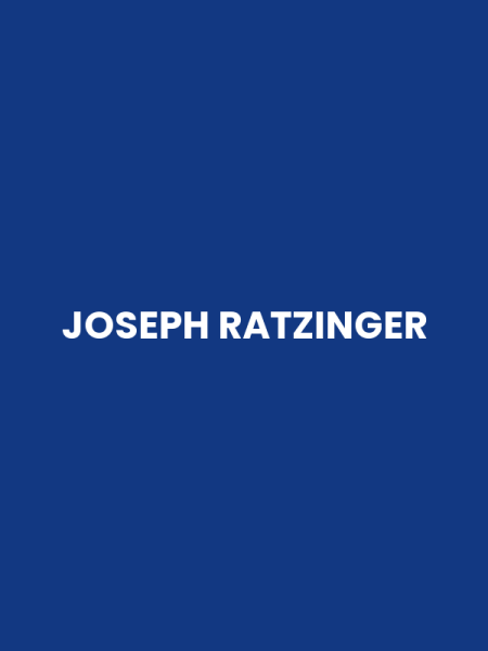 JOSEPH RATZINGER