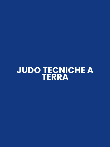 JUDO TECNICHE A TERRA