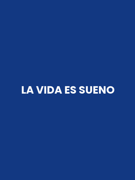 LA VIDA ES SUENO