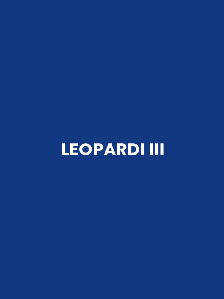 LEOPARDI III