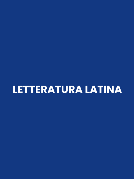 LETTERATURA LATINA