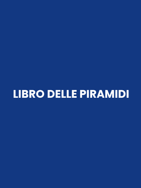 LIBRO DELLE PIRAMIDI
