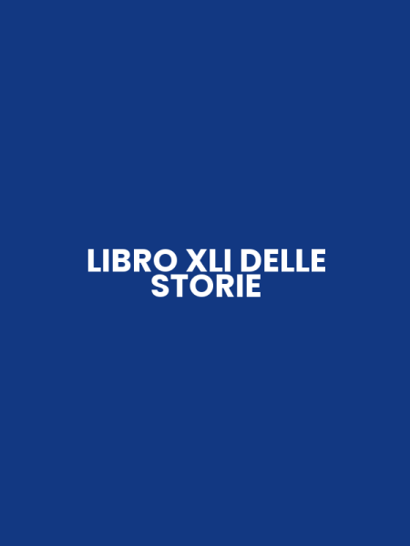 LIBRO XLI DELLE STORIE