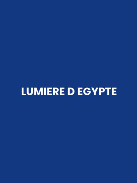 LUMIERE D EGYPTE