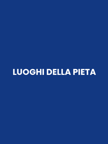 LUOGHI DELLA PIETA