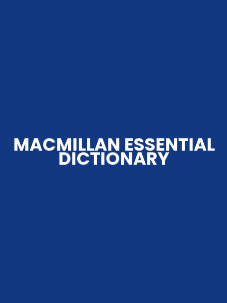 MACMILLAN ESSENTIAL DICTIONARY