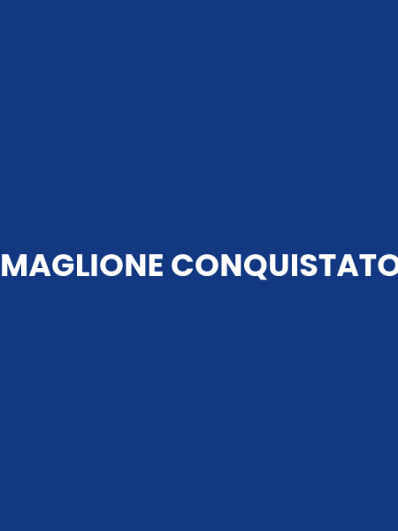 MAGLIONE CONQUISTATO