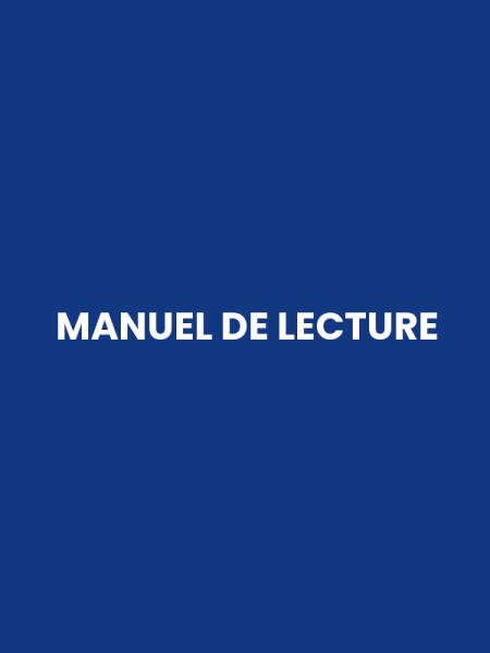 MANUEL DE LECTURE