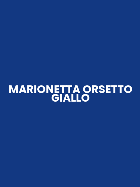 MARIONETTA ORSETTO GIALLO