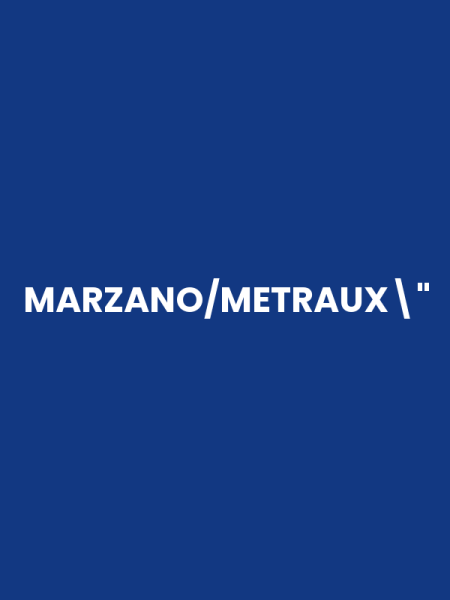 MARZANO/METRAUX"