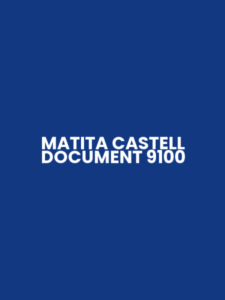 MATITA CASTELL DOCUMENT 9100