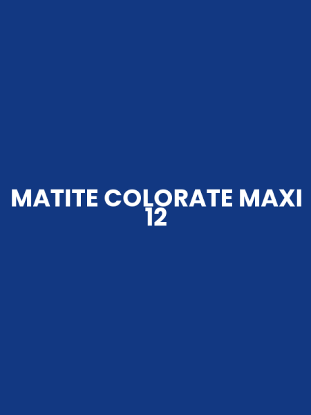 MATITE COLORATE MAXI 12