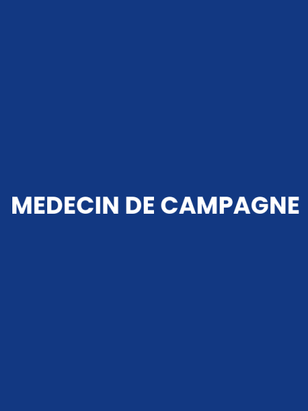MEDECIN DE CAMPAGNE
