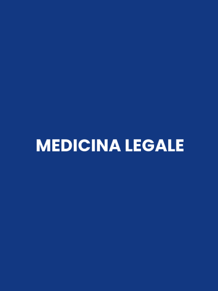 MEDICINA LEGALE