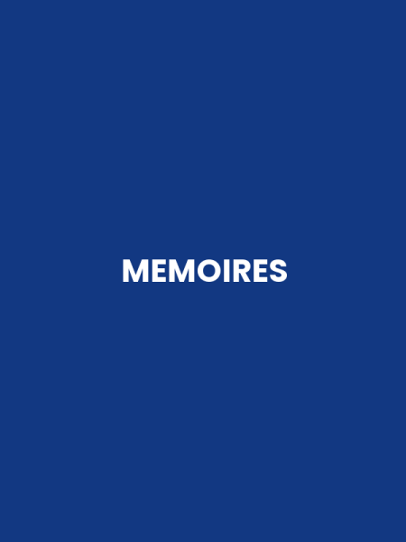 MEMOIRES