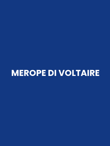 MEROPE DI VOLTAIRE