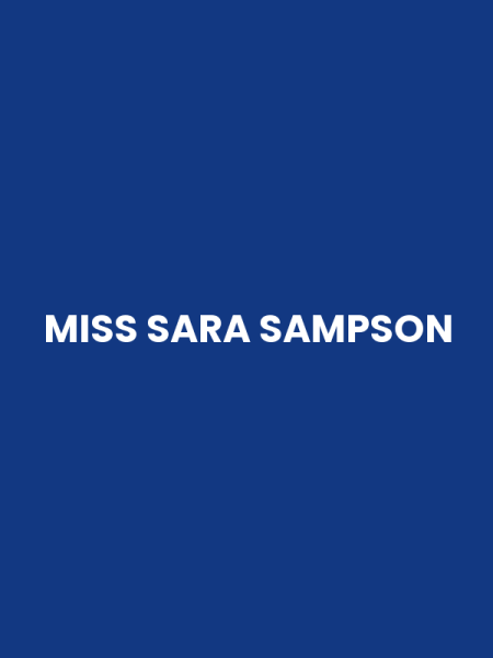 MISS SARA SAMPSON