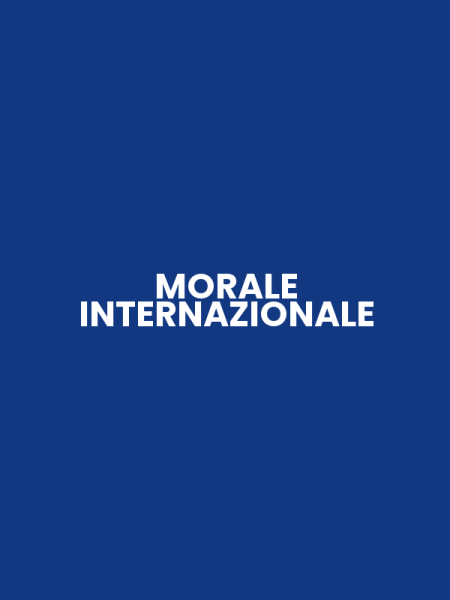 MORALE INTERNAZIONALE
