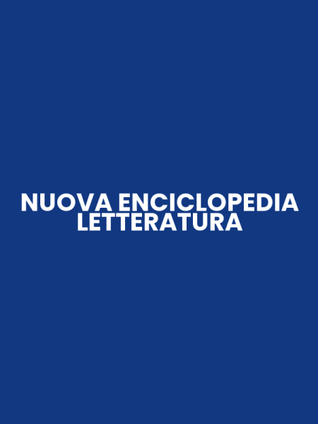 NUOVA ENCICLOPEDIA LETTERATURA
