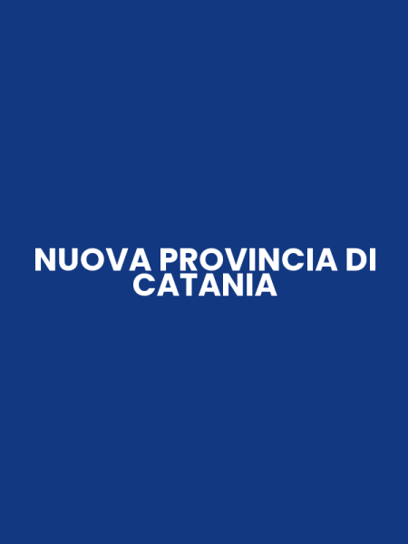 NUOVA PROVINCIA DI CATANIA