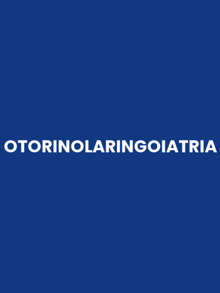 OTORINOLARINGOIATRIA