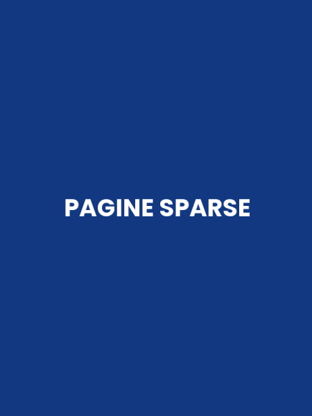 PAGINE SPARSE