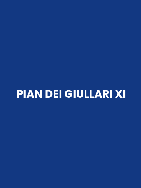 PIAN DEI GIULLARI XI